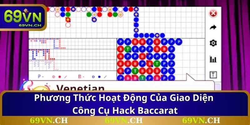 Phương thức hoạt động của giao diện công cụ hack Baccarat